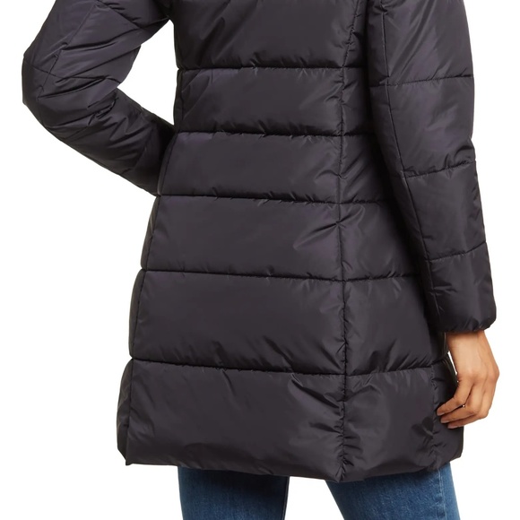 NWT Save the Duck Taylor Hooded Puffer Coat Evergreen Sz S - Picture 8 of 12